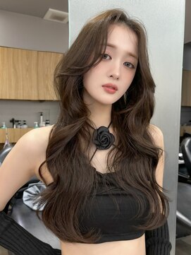 ロンドアンメゾン 原宿(Lond un Maison.) イメチェン韓国前髪美髪ワイドバングミディアムレイヤーカット