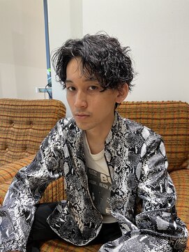 ルアウラフ(LUAU LOUGH) 【YASU】波巻きセンターパート/Instagram-@yasu_lough_