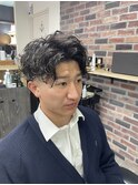 スキンフェードパーマ