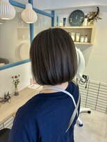 ラソニシカサイ(Lazo nishikasai)&nbsp;ハイライトボブオリーブカラー