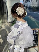 浴衣着付け×ヘアセット