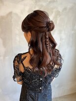 マイス(Mais) 変形ハーフアップ