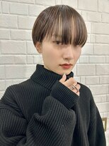 ルアウ 岡本店(LUAU)&nbsp;大人ショート/前髪あり/インナーカラー