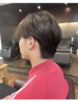 リコバイアフロート(riko by afloat)&nbsp;センターパート/マッシュショート