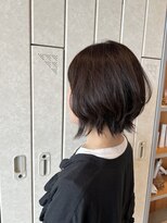 ヘアーエスクールエミュ(hair S. COEUR emu)&nbsp;レイヤースタイル×オリーブグレージュカラー