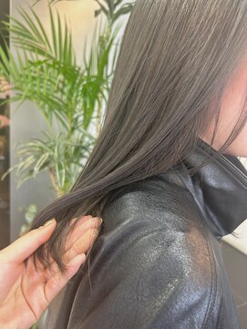 リル 茅ヶ崎(Liru:) 前髪/アンブレラカラー/こなれミディ/イメチェン/ウェーブパーマ