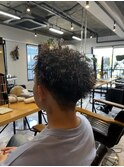 ベリーショート/ツイストパーマ