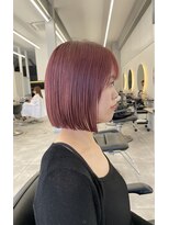 レノ 直江店(RENO)&nbsp;ぱつっとボブ×ストレートボブ／金沢美容院@20代30代40代