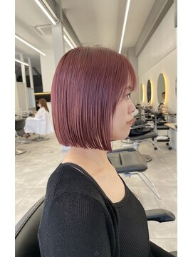 レノ 直江店(RENO) ぱつっとボブ×ストレートボブ/金沢美容院@20代30代40代