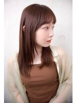 クレドガーデン 柏(CRED GARDEN) 髪質改善大人可愛いストレートロング艶バイオレット20代30代40代