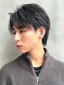 アリエッタ(aRietta) フェザーパーマ/ダークアッシュ/ニュアンスパーマ/シースルー