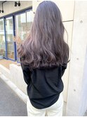 ミルクティーベージュダブルカラーケアブリーチインナーカラー