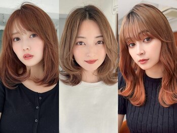 アグ ヘアー オスト 仙台駅東口駅前店(Agu hair ost)の写真/【最旬トレンド】ダメージ軽減を追及した厳選薬剤使用◎簡単Stylingで毎朝が楽に!プチプラで優秀Style!
