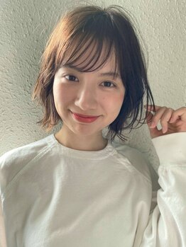 ペネロープ(Penelope)の写真/[TOKIOトリートメント+似合せカット+カラー¥8500］印象を変える顔周りのこだわりカット◎【新宿駅/顔周り】