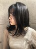 カット+ポイント縮毛矯正 ￥12,000