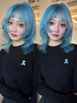 フェブ(fev)&nbsp;【fev_hana】あわ～いblueとlayer