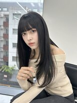 ユーフォリア 渋谷グランデ(Euphoria SHIBUYA GRANDE) レイヤーカット 前髪カット ワンカール