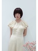 マッシュショート前髪長めハンサムショート黒髪ショー ト
