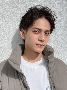 ノエリブ 名駅(noe liv) サーフカール/スパイキーショート/ブルーブラック/名駅30