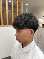 マジック(magic)&nbsp;無造作ツイスト×テーパーフェード