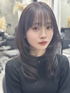 ジィルム(XELM) 韓国レイヤーカット/ブリーチ/レイヤーカット/ハッシュカット