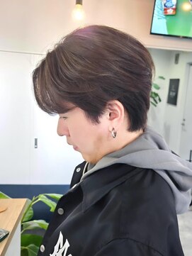 エイス 梅田 中津(Ace) センターパート 曲がる縮毛矯正