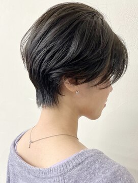 ニコ(nico...) シドウ/20代30代/ハンサムショート/ブルーブラック/麻生