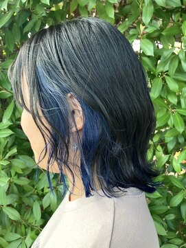 ディディ(didi) ブルーインナーカラー