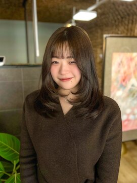 クラフト バイトウキョウ(KRAFT. by TOKYO) ワンカールで可愛いレイヤースタイル/アッシュブラウン