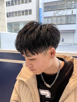 アンソル オブ リシェール(N'SOL of RICHAIR) フリンジカット/外国人風スタイル/メンズ/南越谷