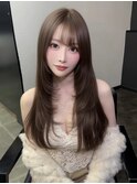 グレージュ×レイヤー×エクステ