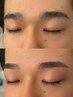 メンズ眉毛Wax+全顔Wax￥9000[福岡/アイブロウワックス]