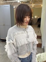 キュオンシア(CUEON. ciea) ウルフレイヤー×オリーブベージュ