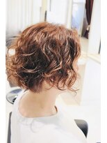 シザーズトリックス ノーブル(scissorstrix Noble) ショートボブ×パーマ