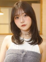 ガーランド (Garland)&nbsp;大人かわいいくびレイヤー顔まわりレイヤーカットまろベージュ