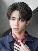 毛流れセンターパート【ニュアンスパーマ】