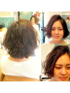 ロンド 銀座(Lond) Lond【伊原亜里紗】ぺたんこヘアにさよなら☆ワンカールボブ☆