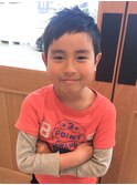 すっきりイケメンスタイル 小学生カット
