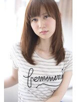 ヘアーアンドメイク シーク 八王子(HAIR&MAKE SeeK)&nbsp;シンプルスタイリング ロングレイヤー