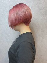 ヘアサロンエム 川越(HAIR SALON M) 外ハネボブ/アッシュブラウン/ネオウルフ/デザインカラー