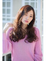 アドラーブル 長岡新保店(adorable)&nbsp;エレガント×フェミニン×ラフなのに上品カール