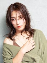 ナナナパレナ 梅田店(nanana parena)&nbsp;透明感オリーブグレージュ♪透ける抜け感シースルーバング☆