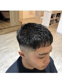 【メンズ】クロップヘア