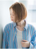 ナチュラルミニボブ/ニュアンスカラー/ツヤ髪/艶髪/20代30代40代