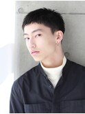 ナチュラルサイドグラデーションおしゃれボウズ