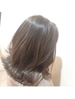 ジプソ(Gypso Hair salon)&nbsp;レイヤーロブ×ナチュラルブランジュ