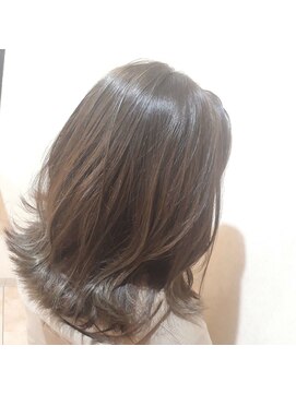 ジプソ(Gypso Hair salon) レイヤーロブ×ナチュラルブランジュ