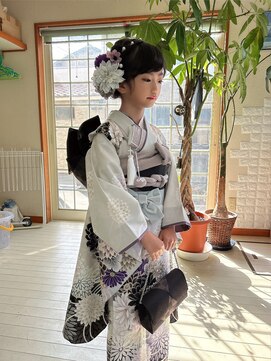 ガーデン 美容室 七五三