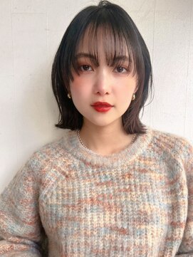 ポーチバイハニー オモテサンドウ(PORCH by HONEY omotesando) 大人可愛い20代30代40代くびれマッシュボブ×シアーグレージュ