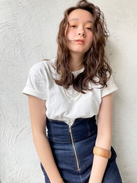 エイミー(Aimee) Aimee町田　波巻きウェーブ×ナチュラルブラウン